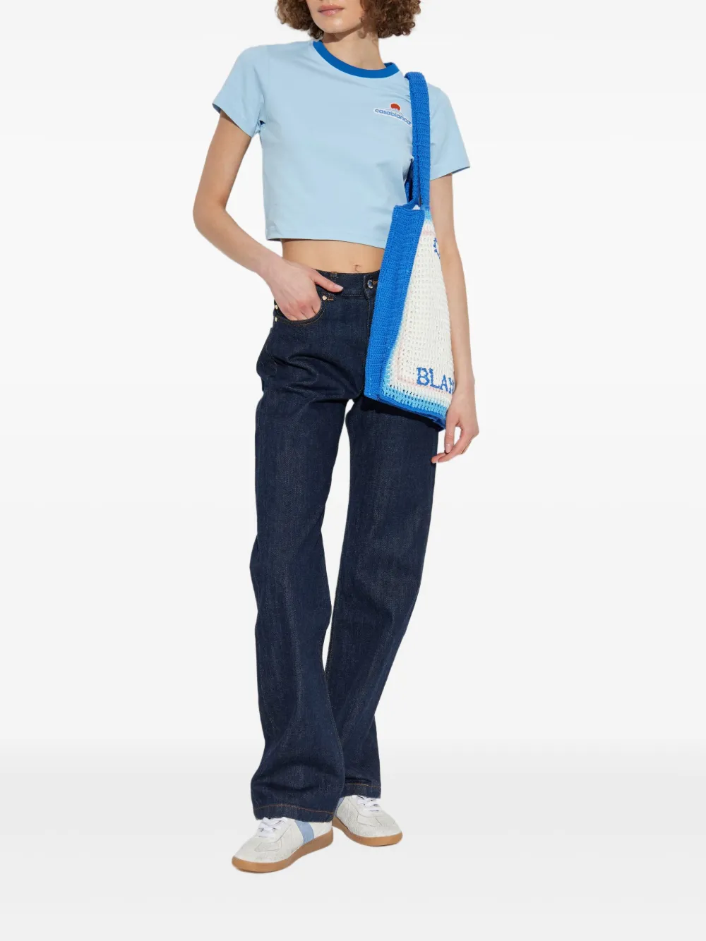Casablanca cotton jeans - Blauw
