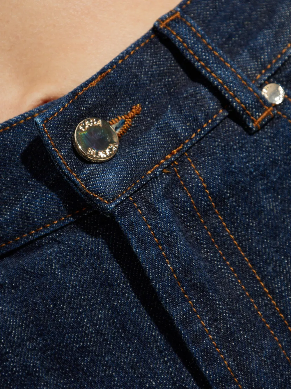 Casablanca Straight jeans Blauw