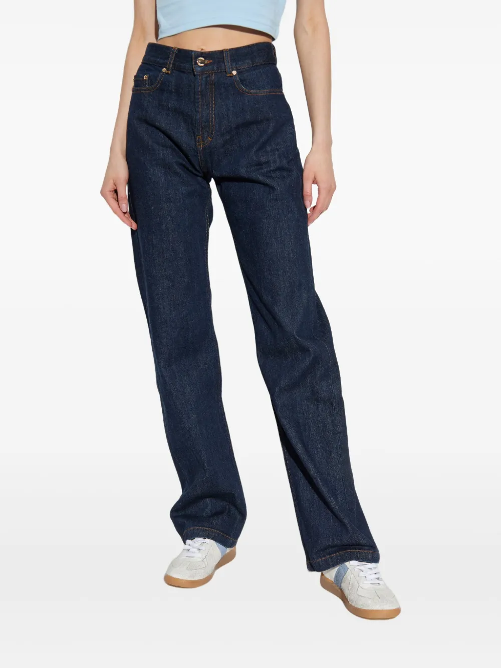 Casablanca Straight jeans Blauw