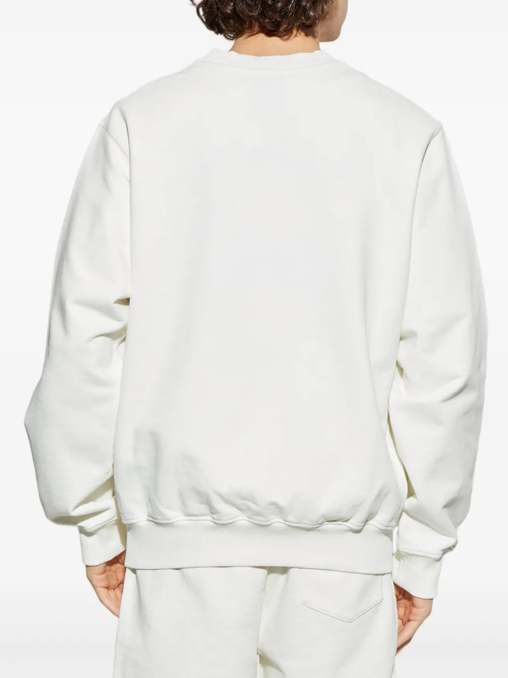 Casablanca Sweater met grafische print Wit