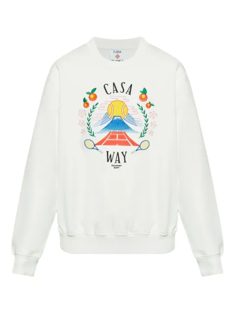 Casablanca graphic-print sweatshirt
