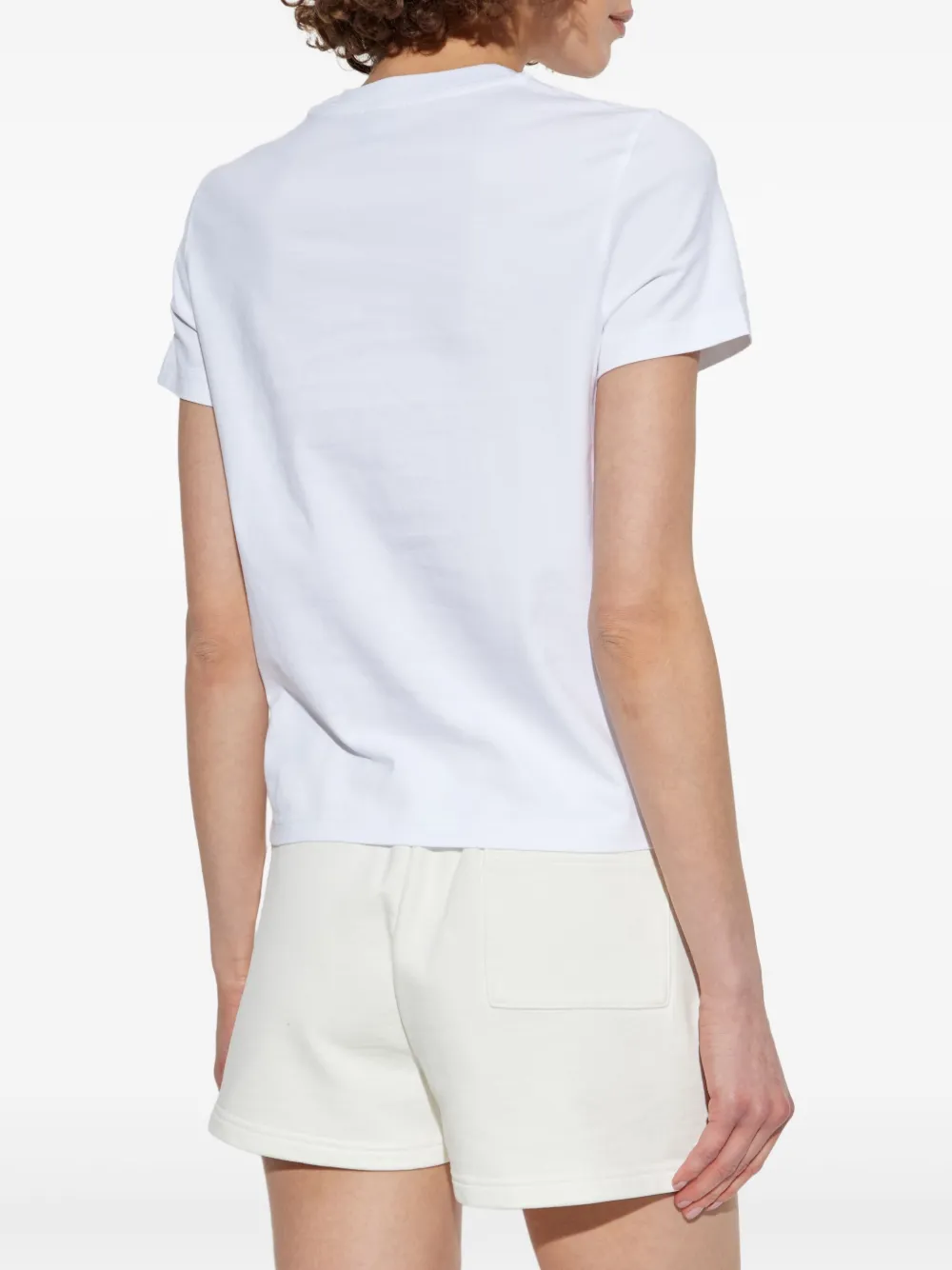 Casablanca T-shirt met grafische print Wit