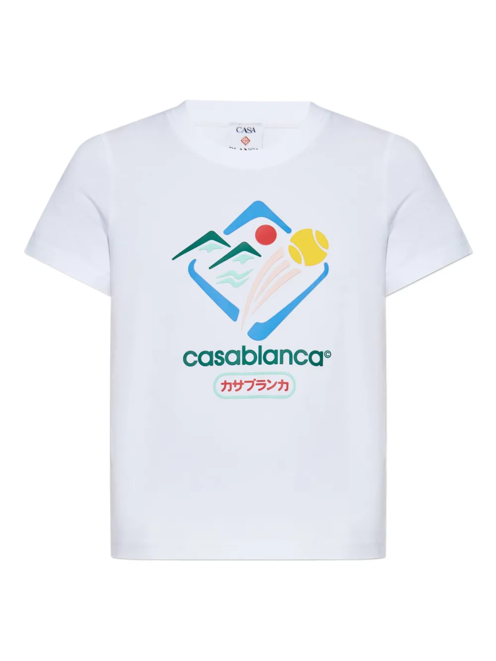 Casablanca Mountain Sports Cropped T-shirt