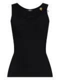 Versace crew neck tank top - Black