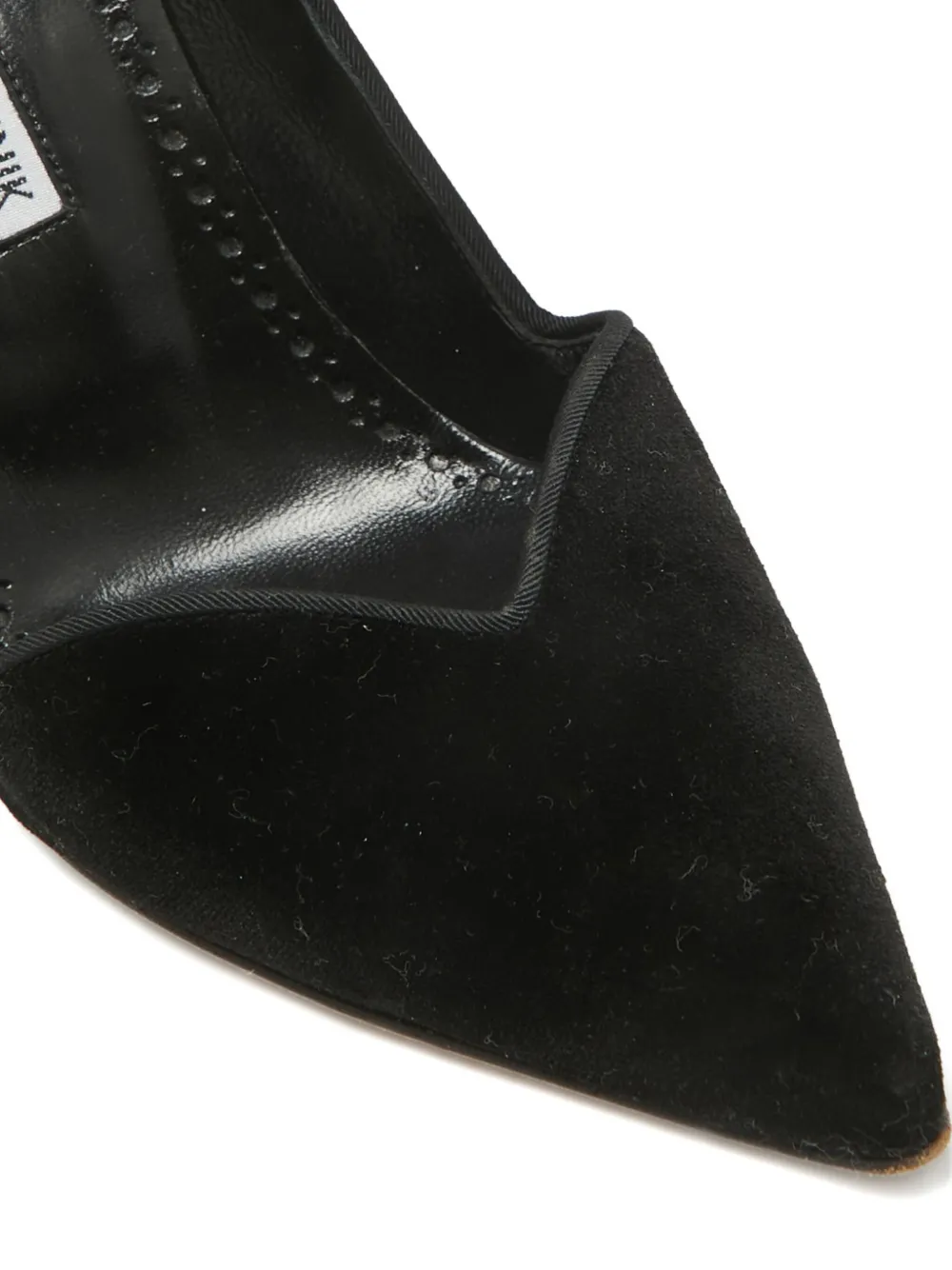 MANOLO BLAHNIK ポインテッドトゥ ハイヒール Manolo Blahnik ポインテッドトゥ パンプス | ブラック | FARFETCH JP