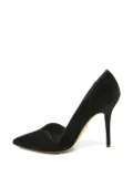 Manolo Blahnik 100mm velvet pointed-toe pumps - Black