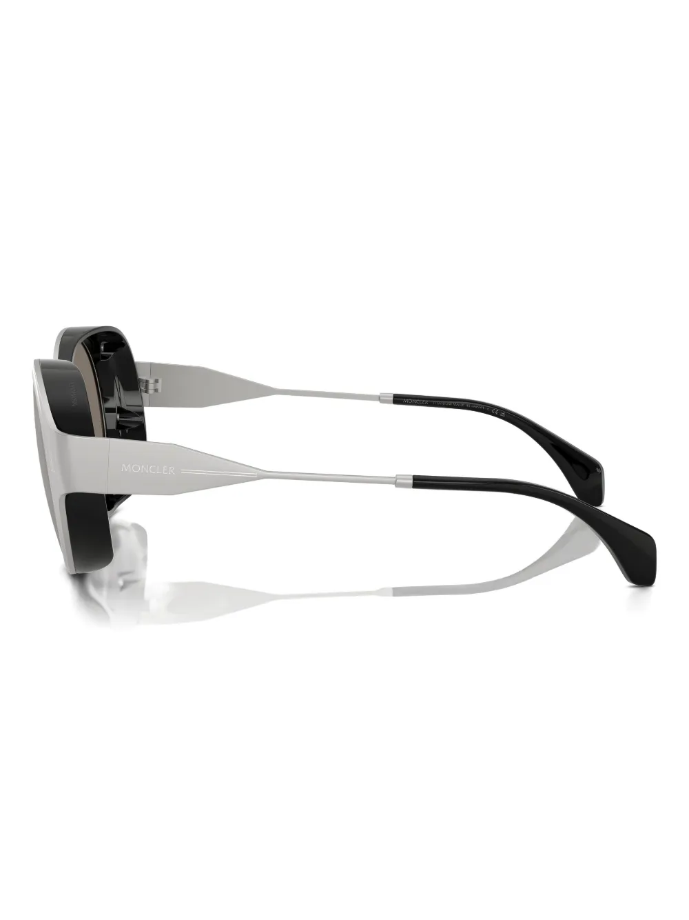 Moncler Eyewear oval-frame sunglasses Zilver