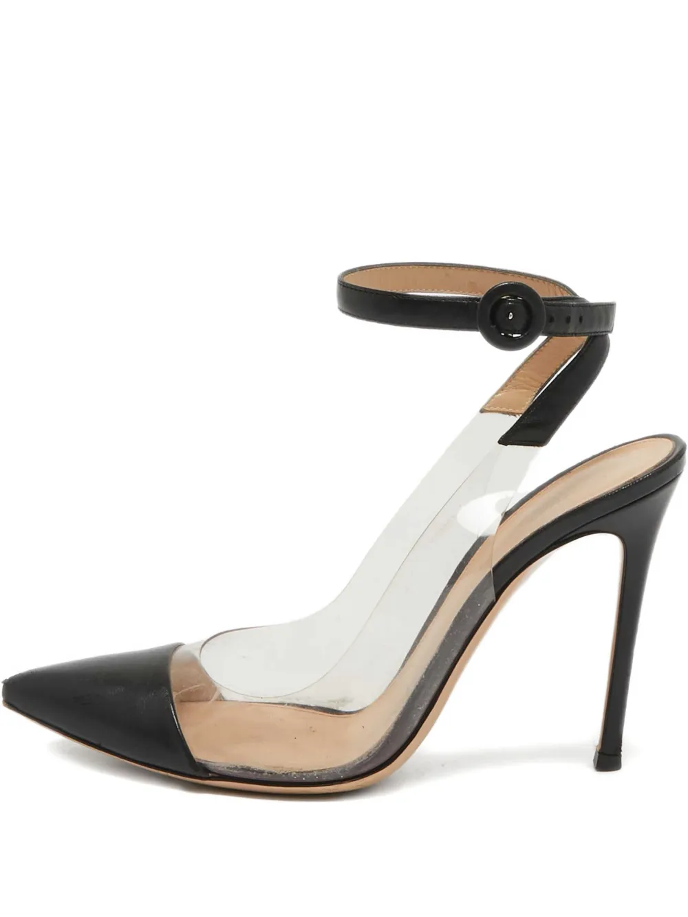 Gianvito Rossi pre-owned 100mm leather pumps | White | Image 1