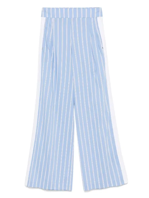 Patrizia Pepe striped poplin trousers