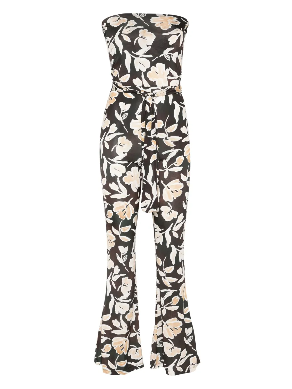 PATRIZIA PEPE FLORAL-PRINT JUMPSUIT 