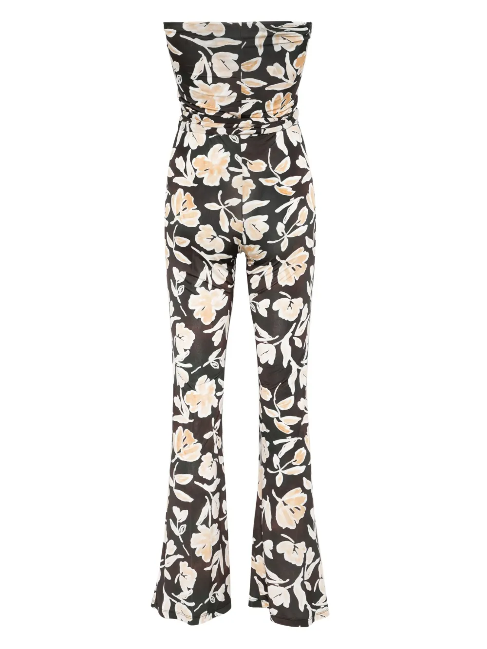 PATRIZIA PEPE FLORAL-PRINT JUMPSUIT 