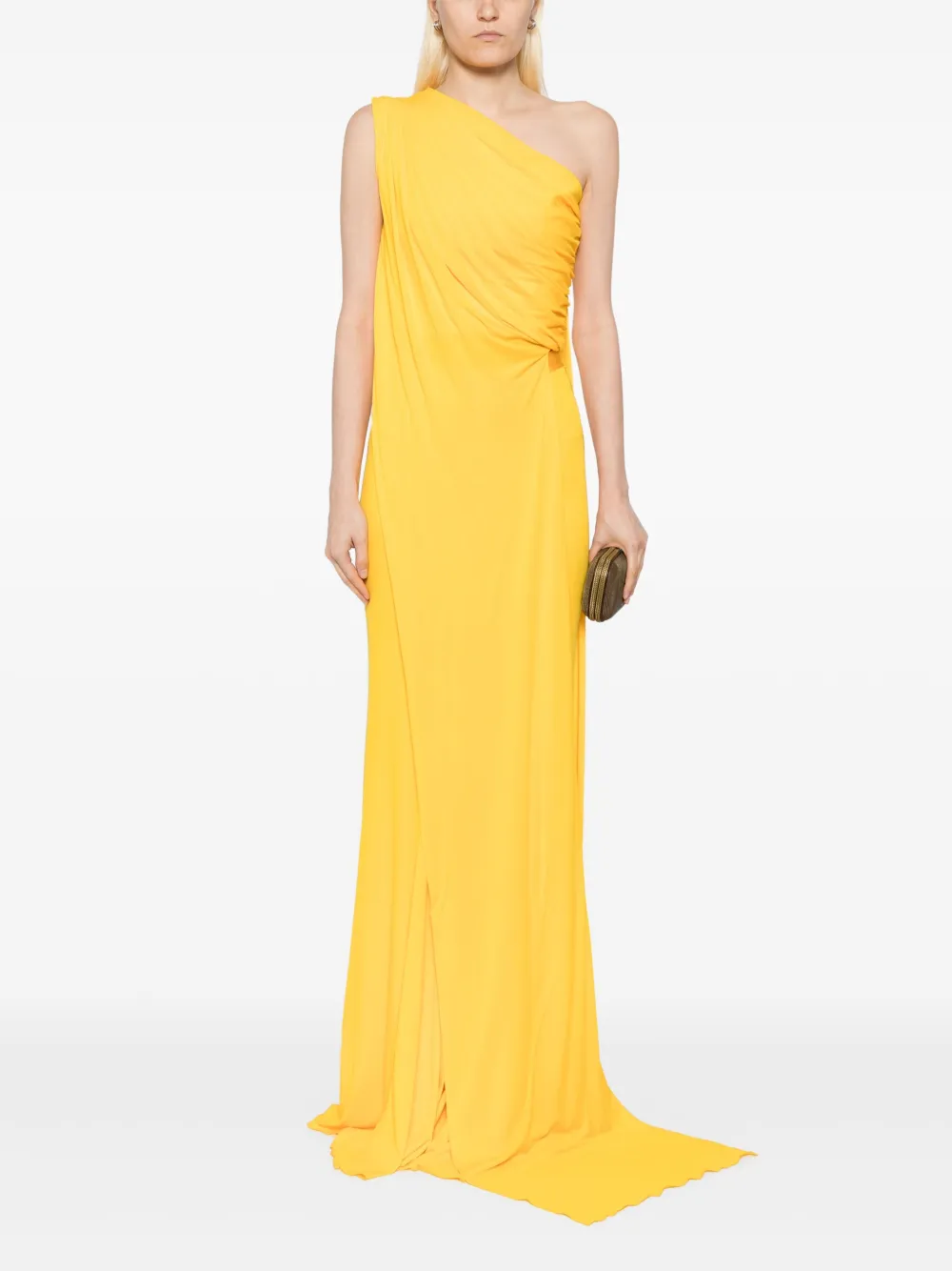 Herve L. Leroux double layer jersey fishtail skirt | A-Line Skirts | Image 2