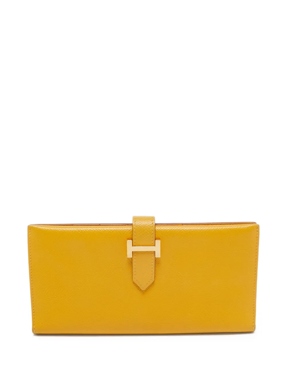 Hermès Pre-Owned cartera Béarn | amarillo | Image 1