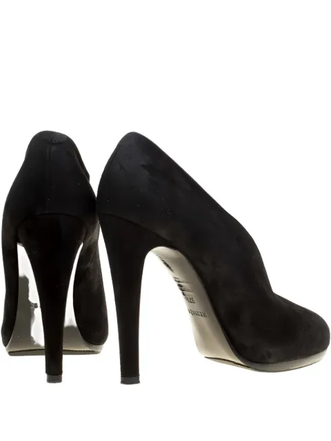 Hermès Pre-Owned 115mm Florida suede pumps