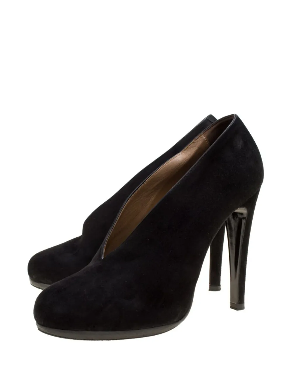 Hermès Pre-Owned 115 mm Florida suède pumps - Zwart