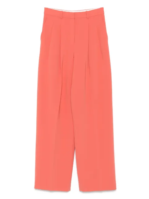 Theory double-pleat trousers