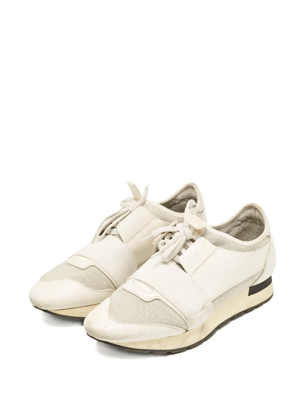 Balenciaga Pre-Owned Race Runner sneakers - Wit
