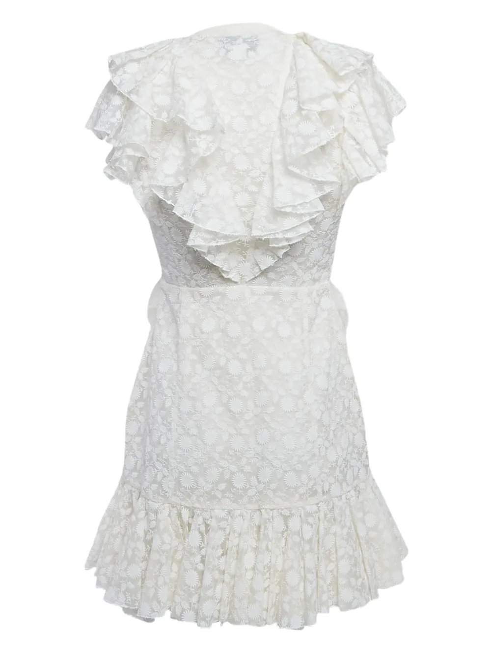 Giambattista Valli Vintage ruffled floral mini dress | Image 2