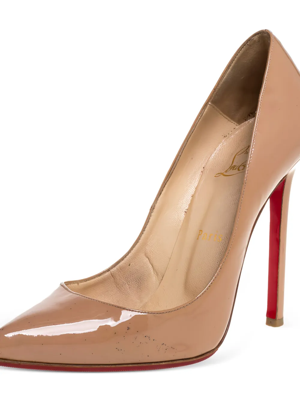 Christian Louboutin Pre-Owned 120 mm So Kate pumps - Beige