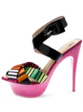 Giuseppe Zanotti 150mm cross-strap platform sandals - Black