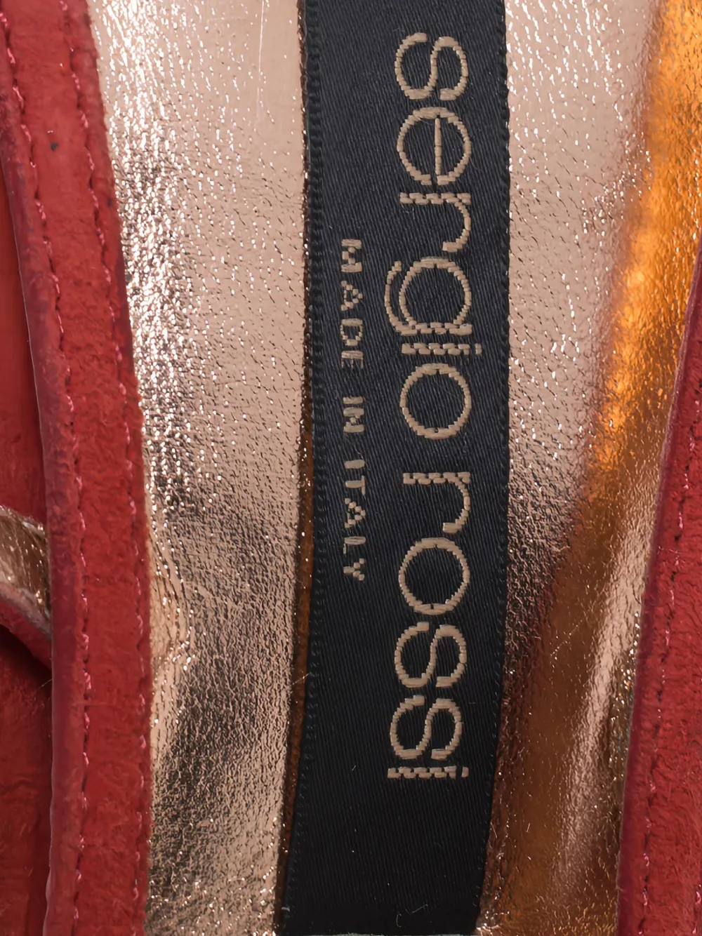 Sergio Rossi Vintage ラインストーン サンダル | レッド | FARFETCH JP