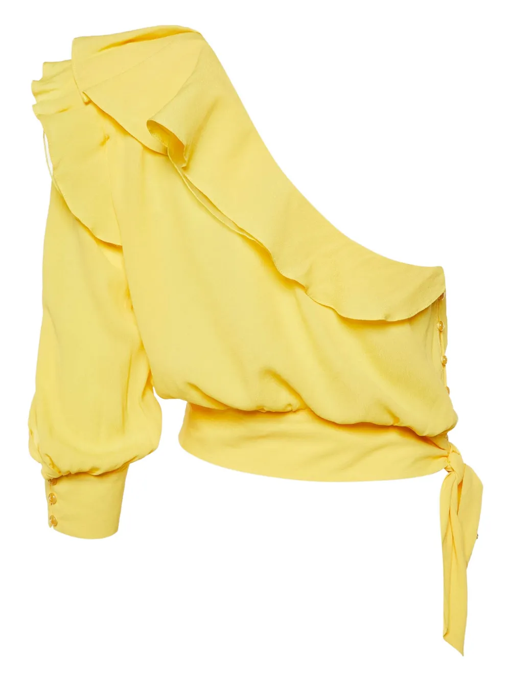 Elisabetta Franchi pre-owned ruffled one-shoulder blouse | Blouses | Image 2
