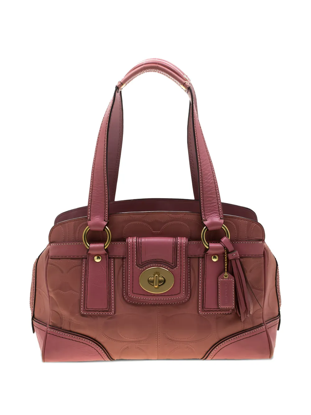 Coach leather tote bag - ピンク Coach leather tote bag - ピンク