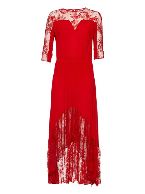 Maje pre-owned Ritema lace high-low dress