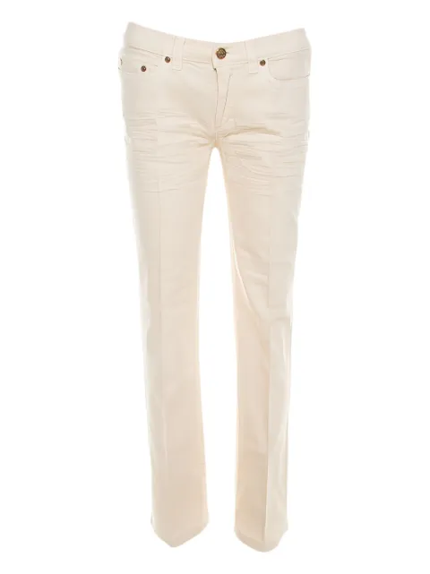 Roberto Cavalli Vintage cotton straight-leg jeans