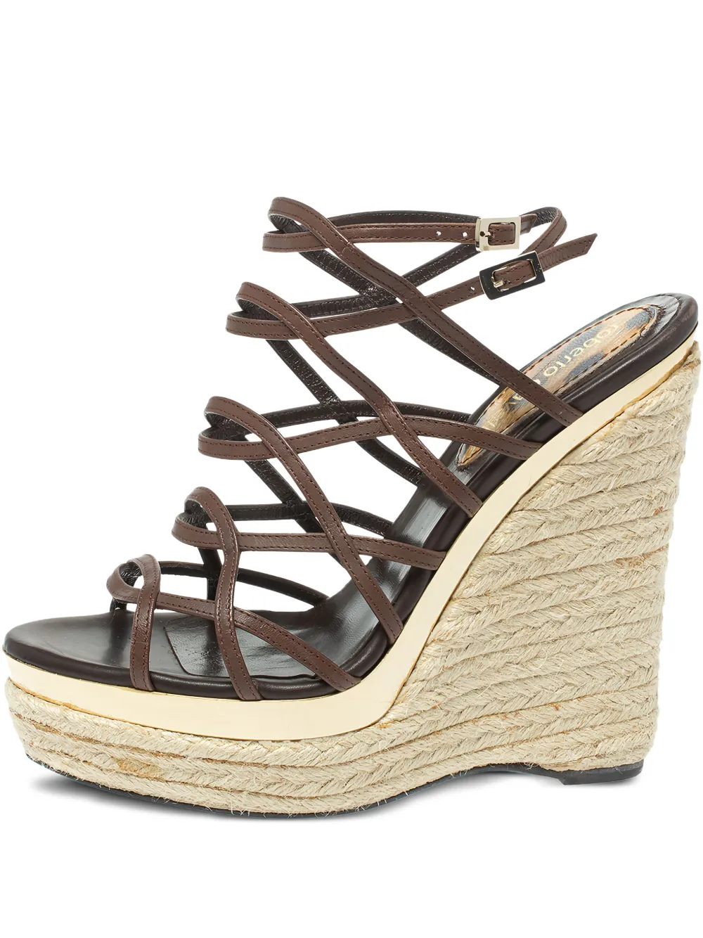 130mm strappy espadrilles