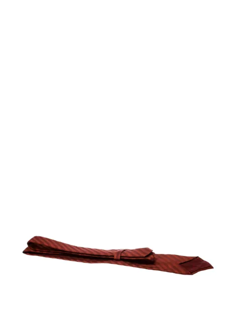 Ermenegildo Zegna Vintage chevron-stripe tie