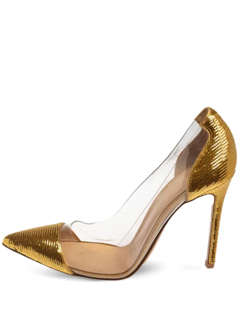 Gianvito Rossi 2024 105mm sequinned pumps