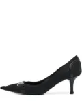 Christian Dior Pre-Owned 70mm Diorissimo pointed-toe pumps - Black