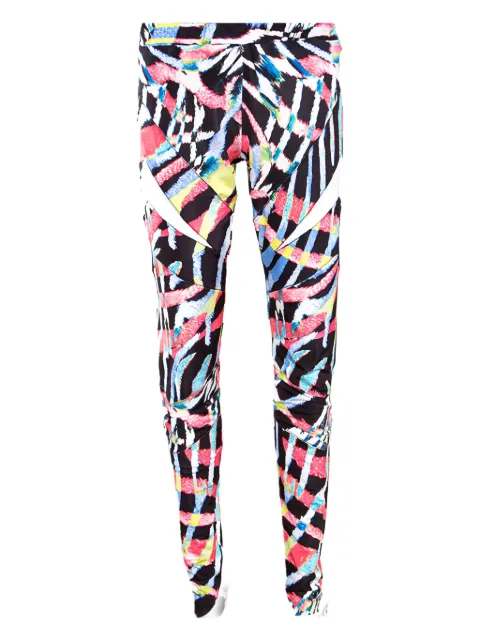Just Cavalli Vintage abstract-print straight-leg trousers