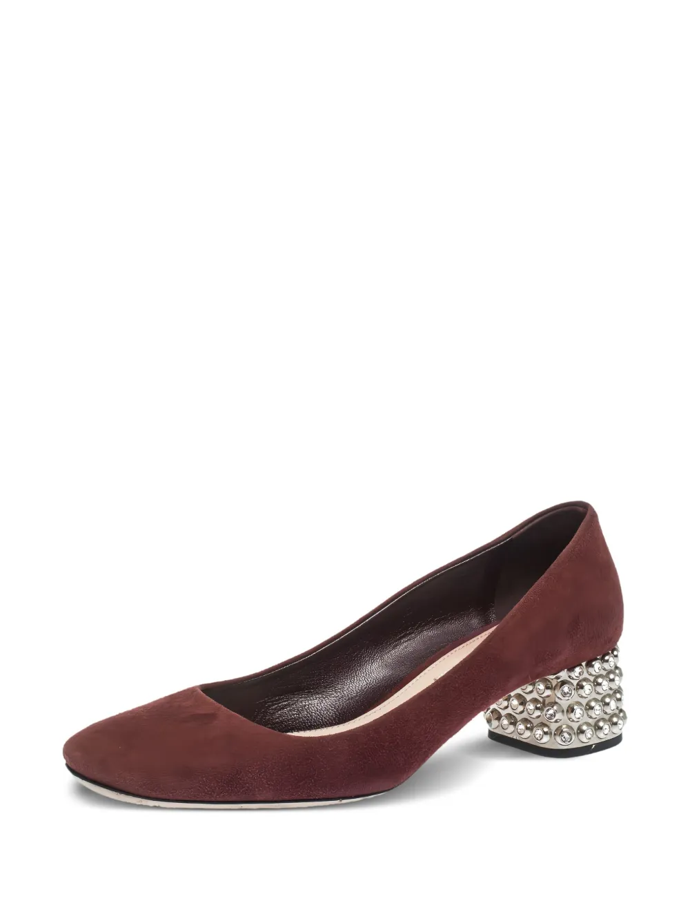 Miu Miu Pre-Owned 60mm suede pumps | Image 2