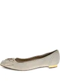 Louis Vuitton Pre-Owned logo-embellished ballet flats - Neutrals