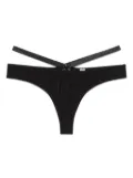 Maison Close Fatale tanga bikini bottom - Black