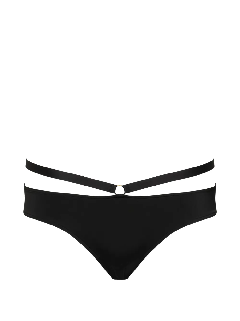 Maison Close Fatale tanga bikini bottom - Nero