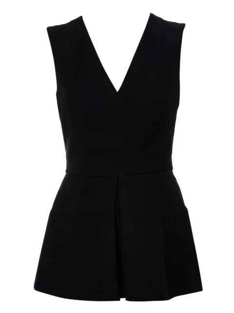 Alexander McQueen Pre-Owned sleeveless peplum top