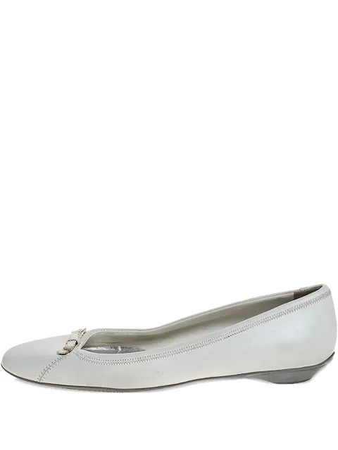 Prada Pre-Owned Ballerinas mit Schleifendetail