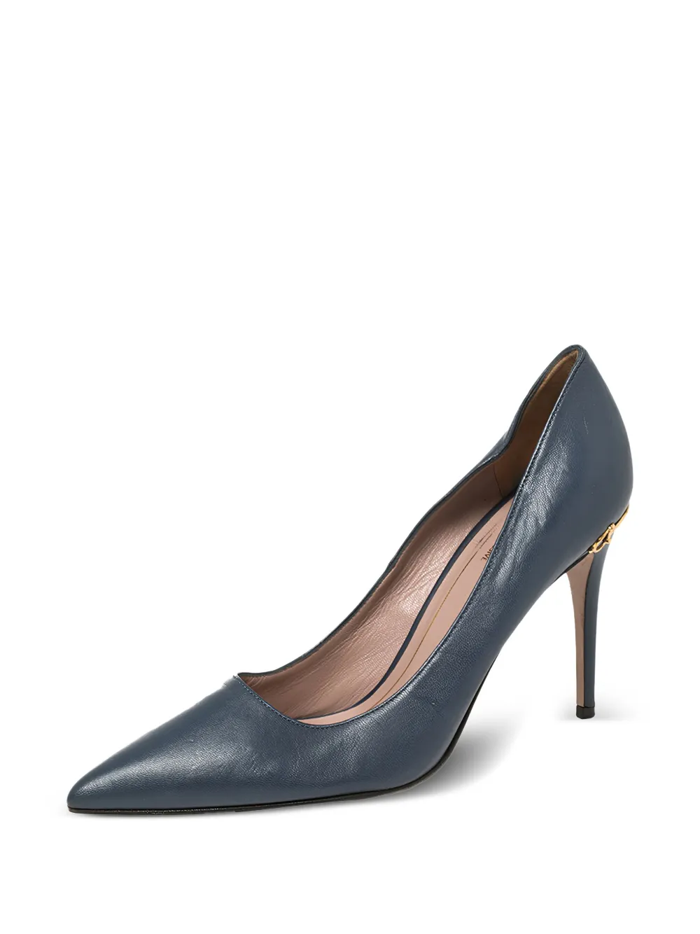 Gucci Pre-Owned Leren pumps - Blauw