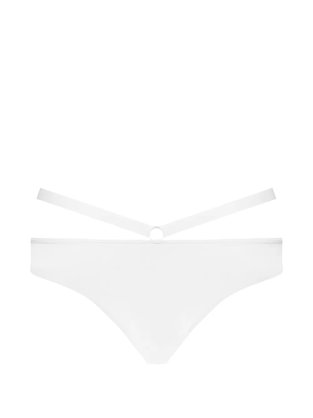 Maison Close cut-out bikini briefs - Weiß