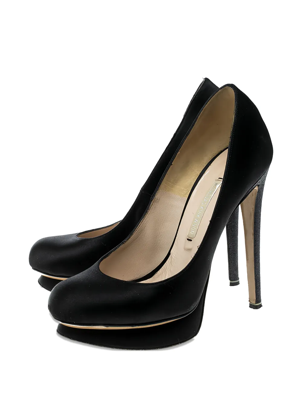 Nicholas Kirkwood Pumps met plateauzool - Zwart