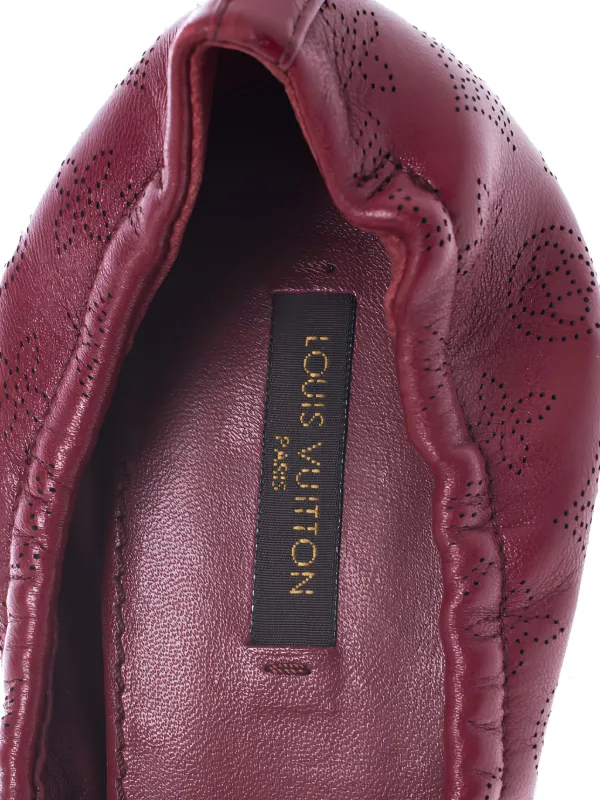 Louis Vuitton Pre-Owned 80mm Elba Leather Pumps Red FARFETCH IN