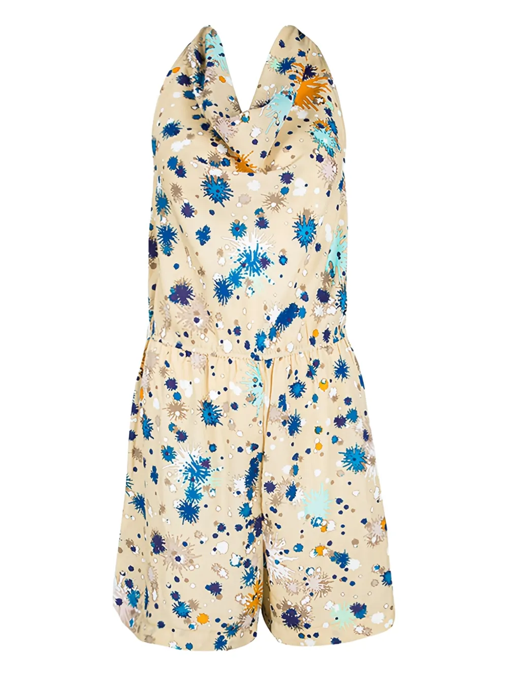 Matthew Williamson 2023 halterneck playsuit | Neutrals | Image 1
