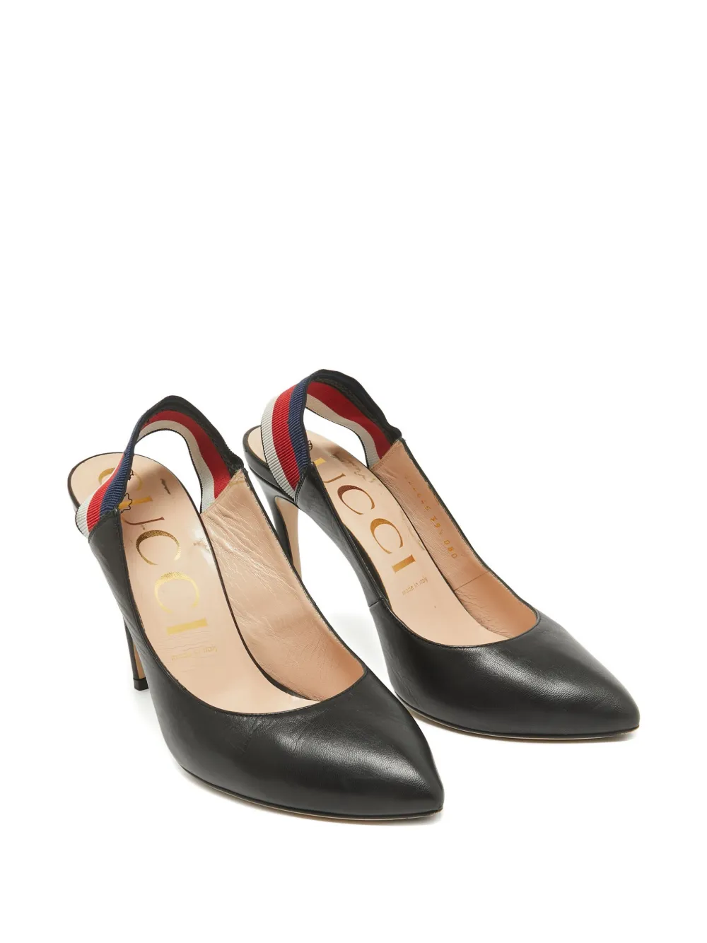 Gucci Pre-Owned Slingback pumps - Zwart