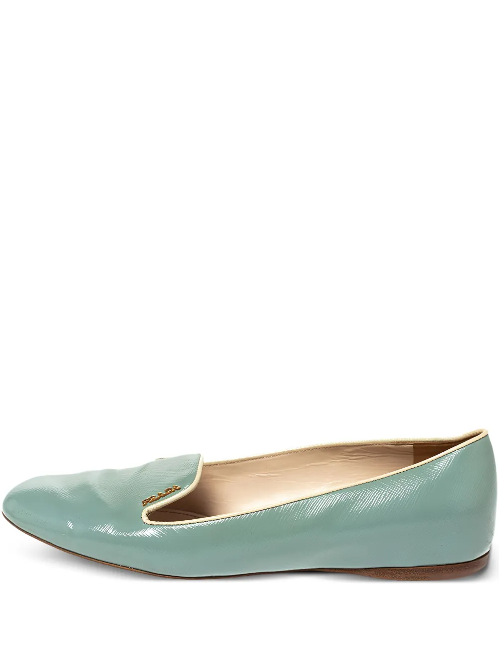 Prada Pre-Owned leather slippers | Blue | Image 1