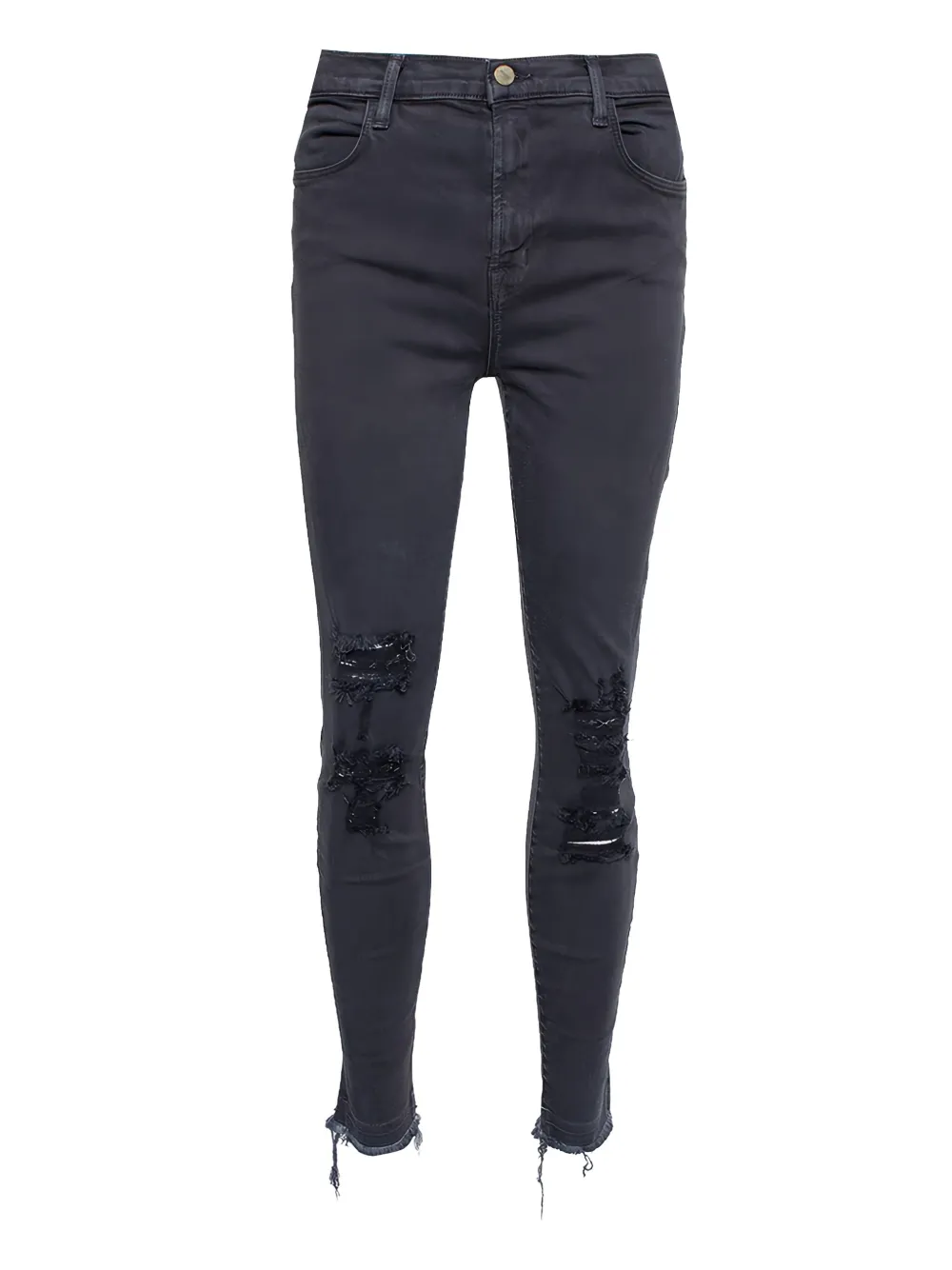 pre-owned ripped jeans