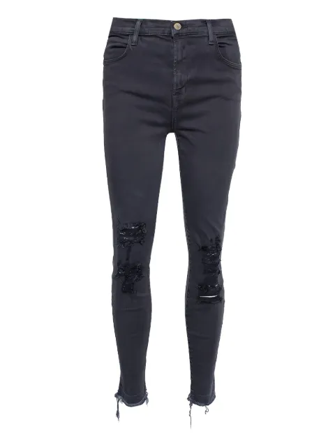 J Brand pre-owned ripped jeans