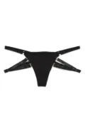 Maison Close Fatale string bikini bottoms - Black